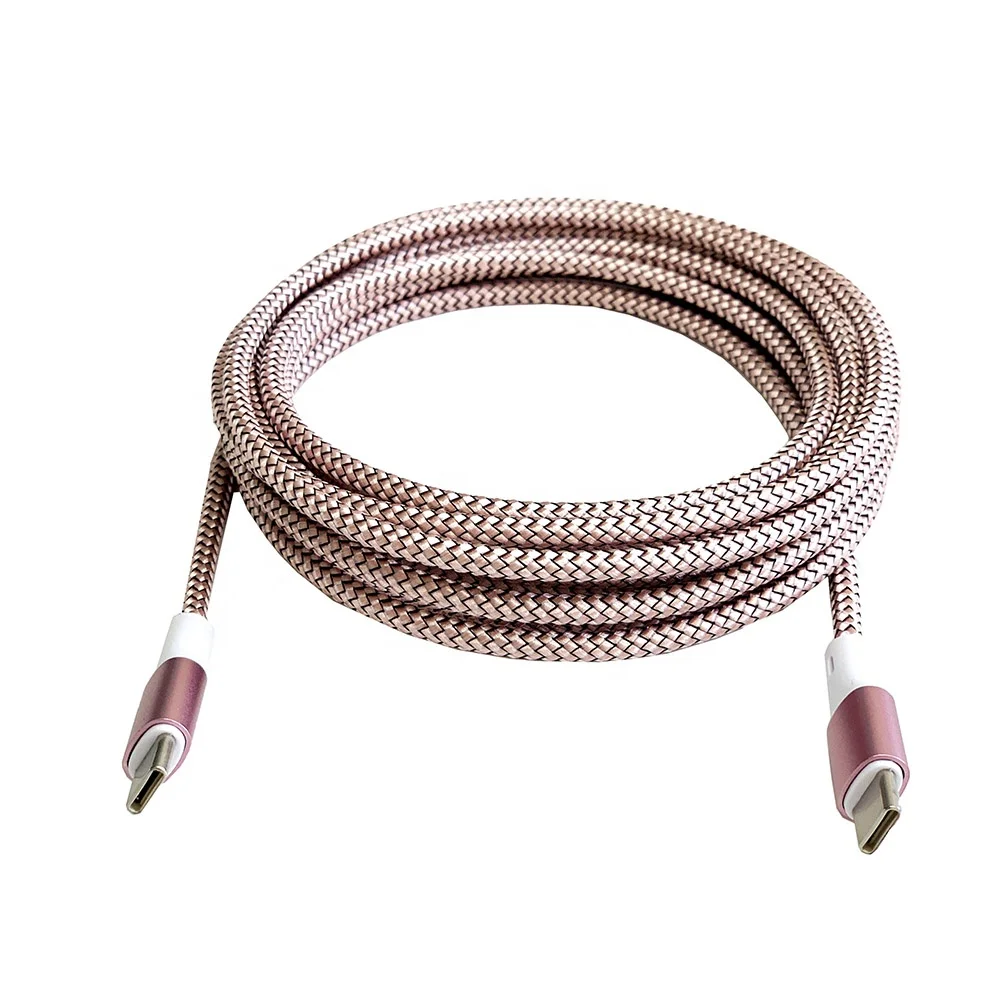 1M USB-C to USB-C Cable Male Type-C Cable Cord Fast Charger Charging Data Sync