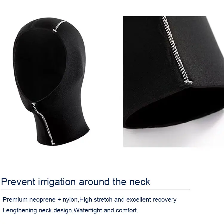 5mm wetsuit hood