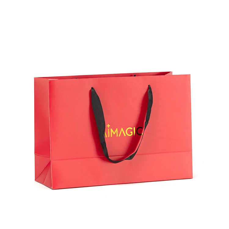 
China Manufacturer White Luxury Printed Gift Custom Shopping Paper Bag With Your Own Logo 