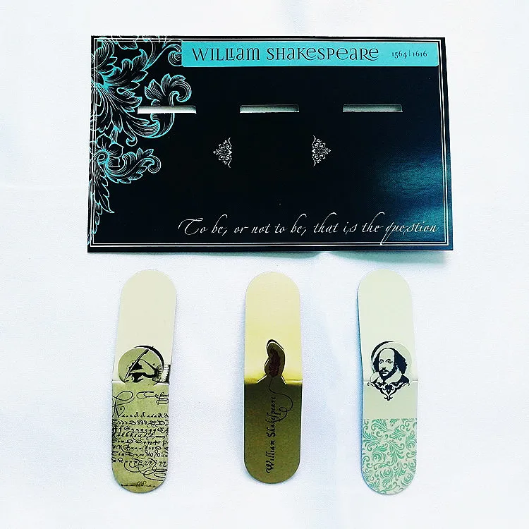 Magnet Custom Bookmark Customized Durable Waterproof Christmas Craft Paper Clip Bookmarks Unique Stationery Magnetic Stickers