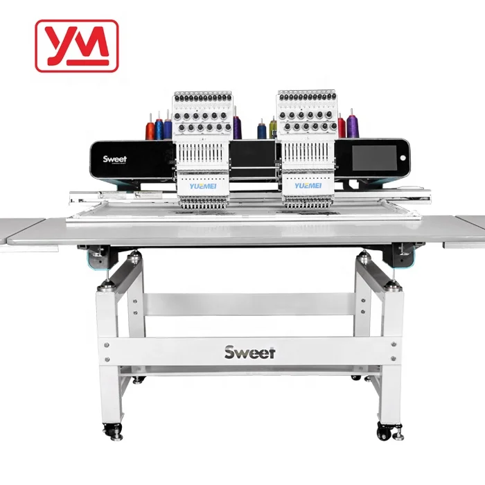 Best Commercial 2 Head Embroidery Machine for Small Business