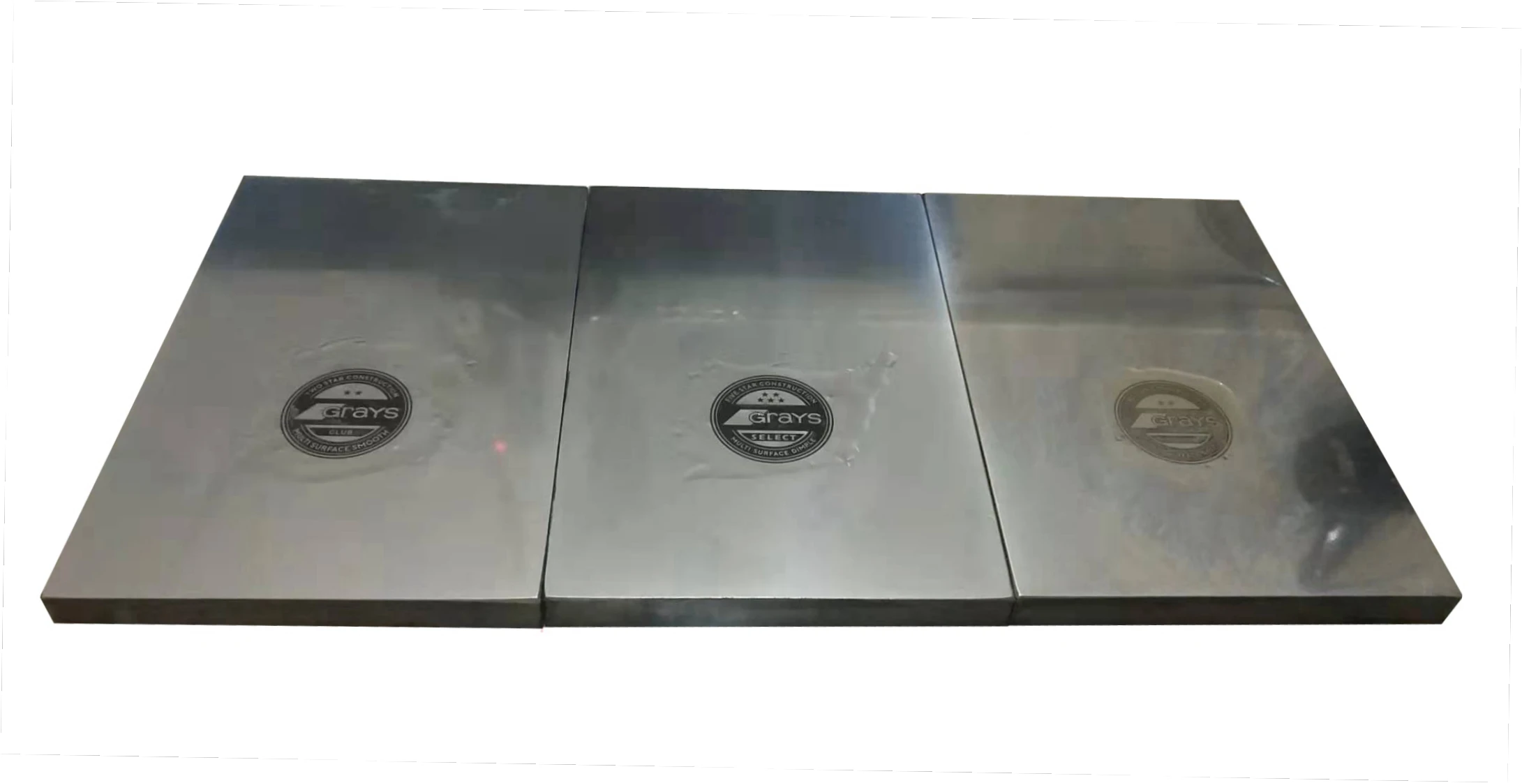 Thick Pad printing plate with logo 100*250 mm Customized pad plate / cliche