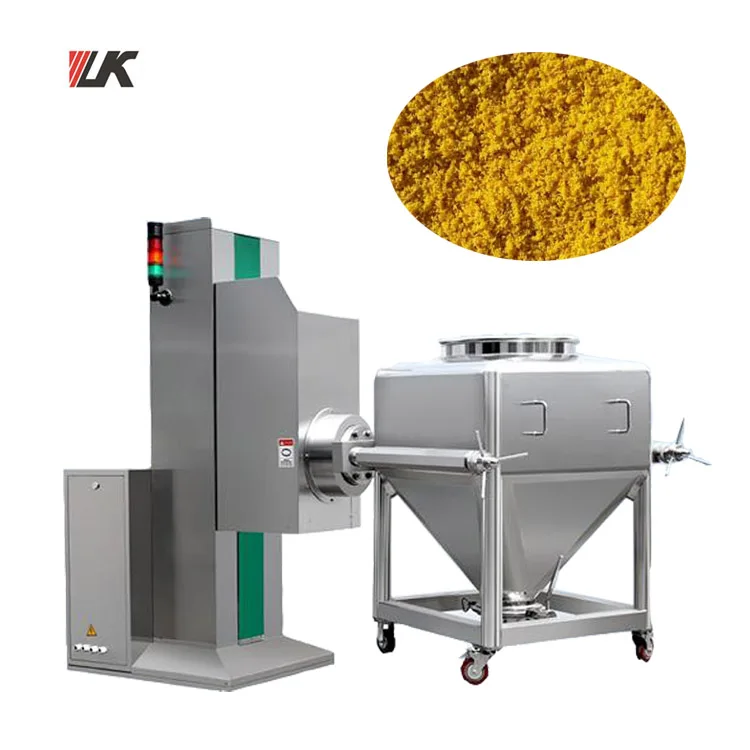 HTD-800 Chemical Industrial Dry Powder Bin Blender Pharma Mixing Machine
