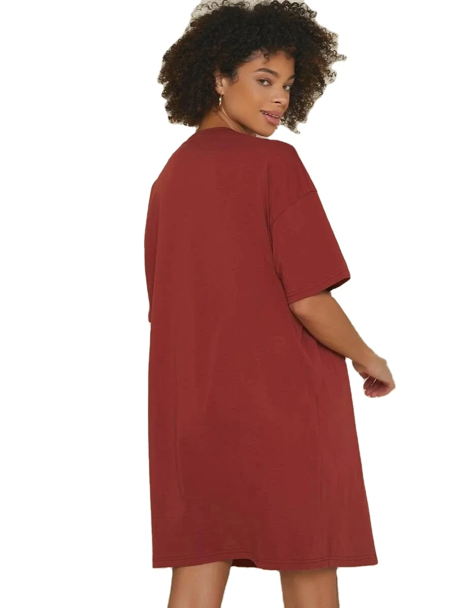 Fashion design BASICS Maternity Letter Graphic Tee Dress maternity clothes clothing