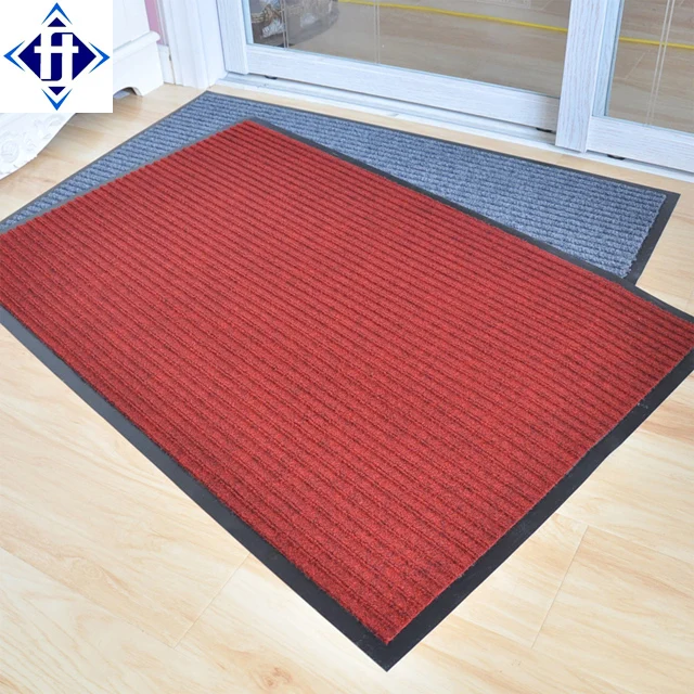 Polyester PVC Backing Front Entrance Door Mat