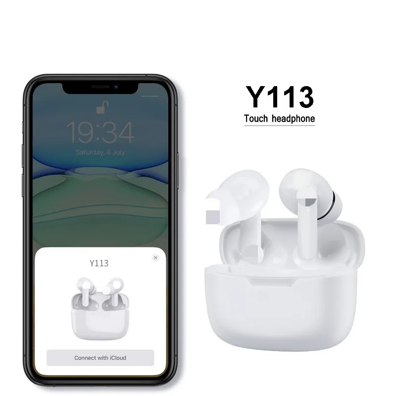 Y113 наушники-вкладыши TWS с inpods шлем аудио гарнитуры Bluetooth Handsfree водонепроницаемый True Wireless 3D стерео наушники для мобильных