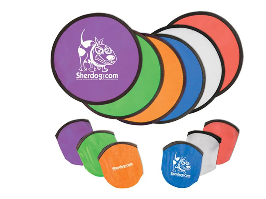 Custom Foldable Hand Fan 190T Polyester Foldable fan with Pocket