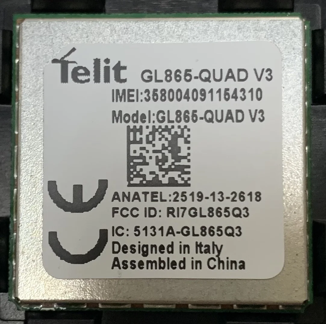Telit GSM GPRS module GL865-Quad V3