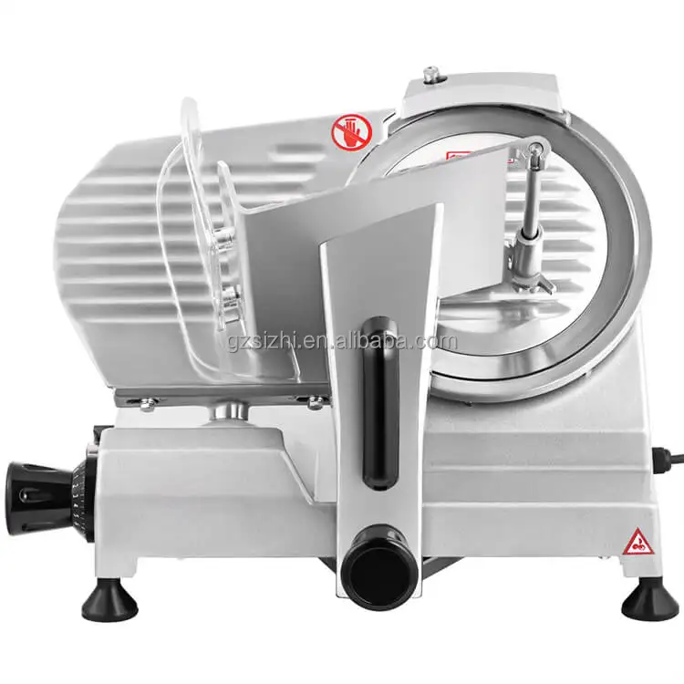 Sizhi Factory Price Stainless Steel Electric Semi Auto Beef Food Cutting Slicer Commercial Frozen Meat Slicer Machine