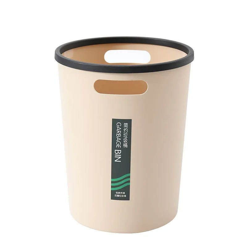 Household Plastic Garbage Can Bathroom Living Room Bedroom Kitchen Drawstring Garbage Bags For Trash Can Garbage Bin