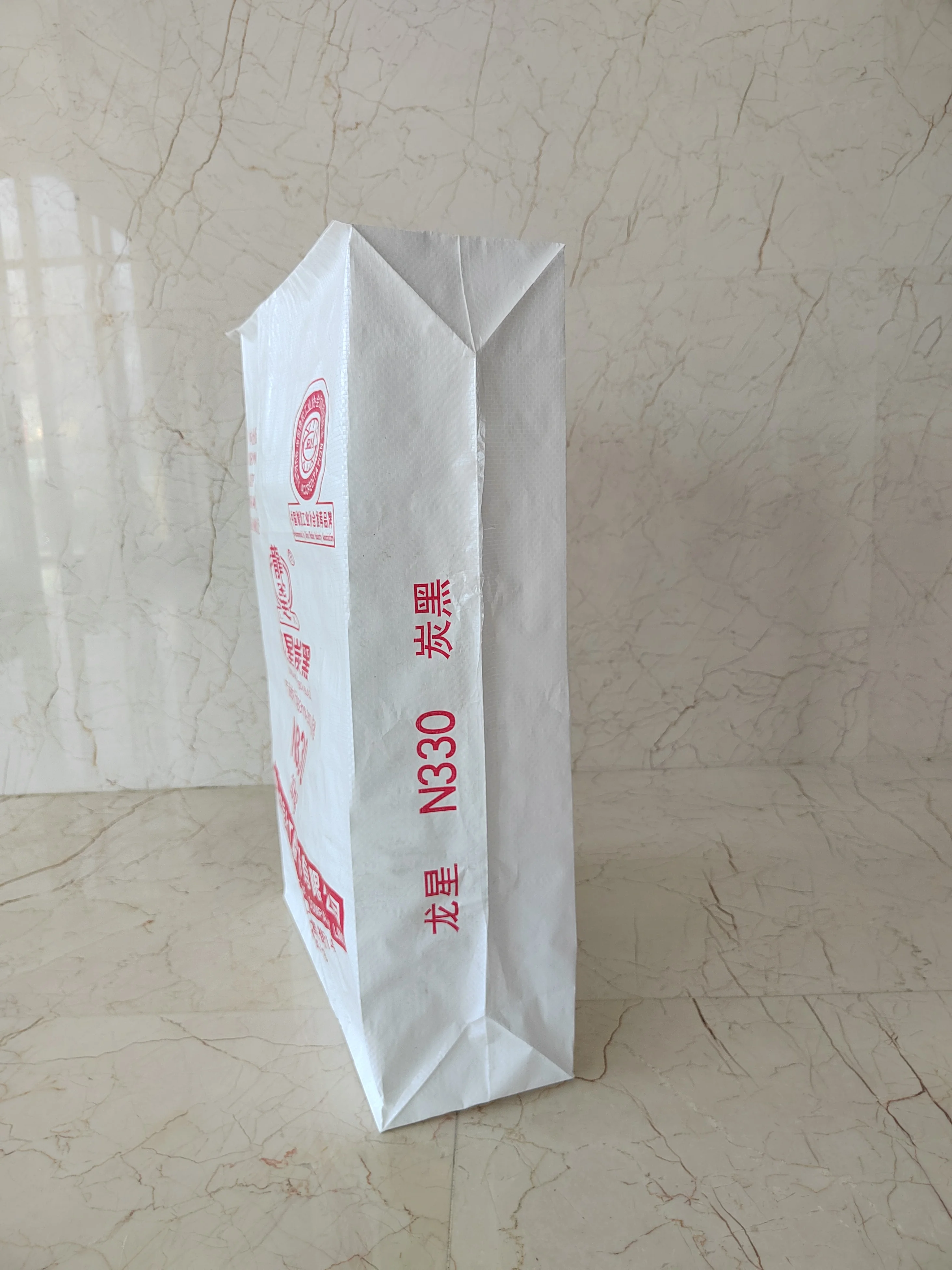 25kg empty pp woven bags tile-adhesive-packing-bag customized logo printing 20kg