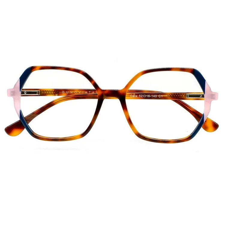 Mix color latest beautiful design glasses frames eyewear new fancy bright color glasses frames