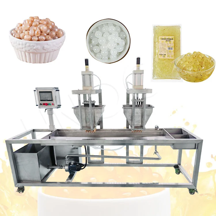 Commercial Automatic Bubble Tea Counter Popping Boba Machine Agar Jelly Ball Maker Factory Price
