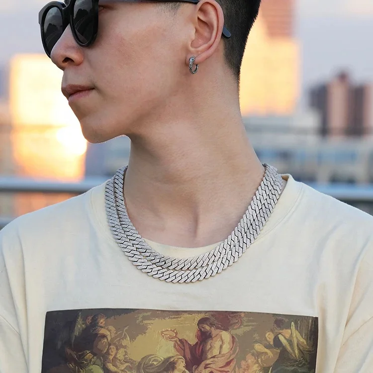 IGI GIA Certified Lab Grown Diamond Cuban Bracelet in Platinum Gold with 10K 14K Solid Gold Tennis Bracelet For Men Women