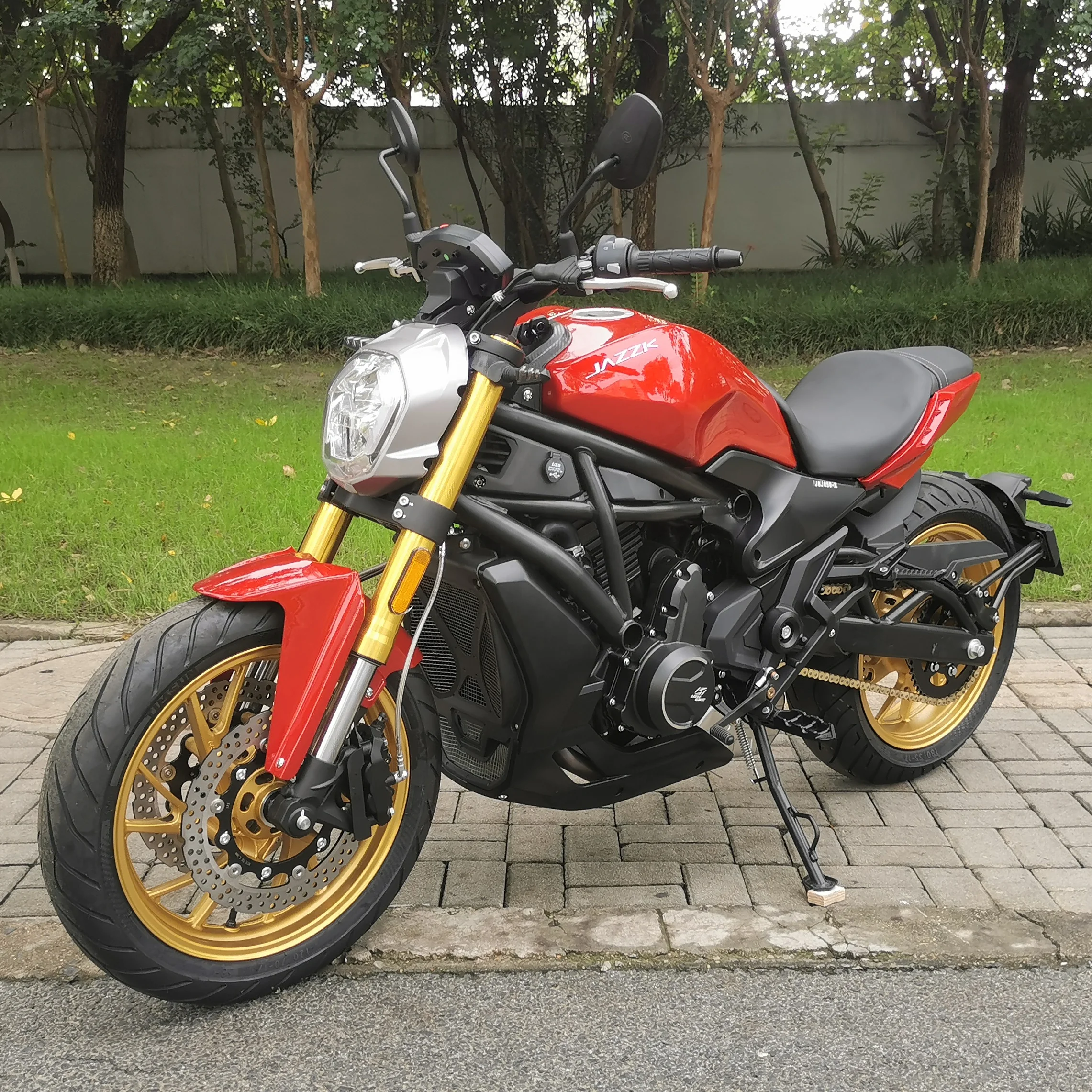 High Power Double mufflers digital Speedometer 650CC  water cooled engine  chopper motorcycle