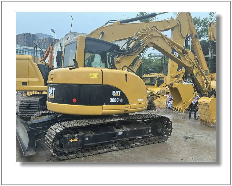 Высококачественный экскаватор б/у Cat 308C 8 тонн гусеничный