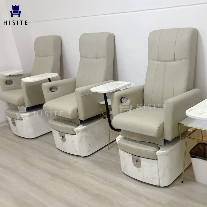 Hisite Nails Salon Furniture Pipeless Pedicure Chair on Sale