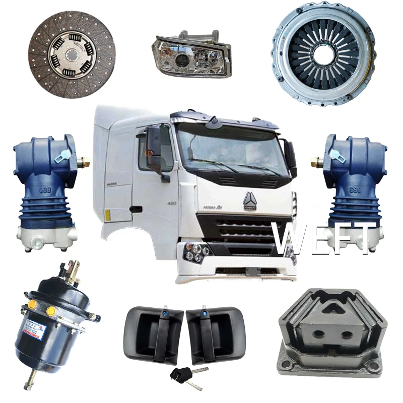 China heavy truck parts wholesale HOWO sino truck 371 375 200 kinds of truck parts