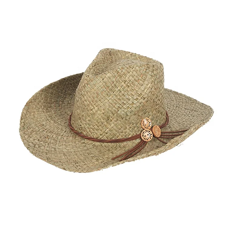 uv protection mexican wide brim straw summer adult cowboy hats hat
