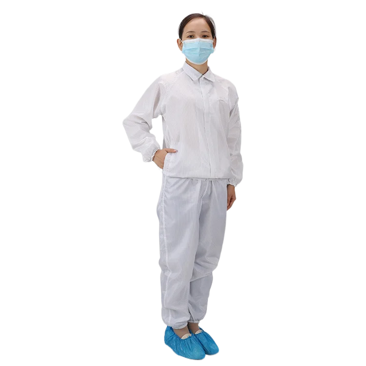 High Quality Antistatic Work Clothes Medical Antistatic Jacket Clean Room Clothes