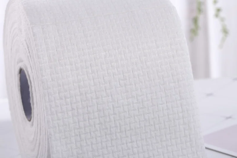 Одноразовые полотенца для рук, 100% хлопчатобумажная салфетка, одноразовая салфетка для салона красоты