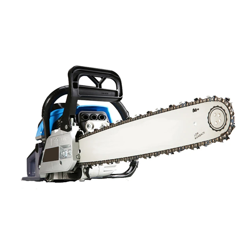 60Cc 2 Cycle High Power Garden Tree Branch Wood Cutting Gas Oil Gasoline Powered Cordless Handed Chainsaws For Cutting Wood