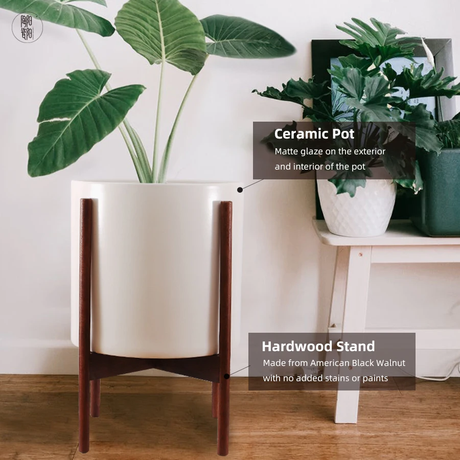 Современный сад натуральные семена цветочные горшки скандинавский домашний декор большая комнатная керамическая