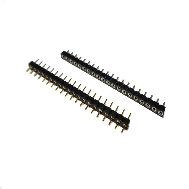 2.54 machine female header H7.0 Single row SIP Socket Straight YOSO