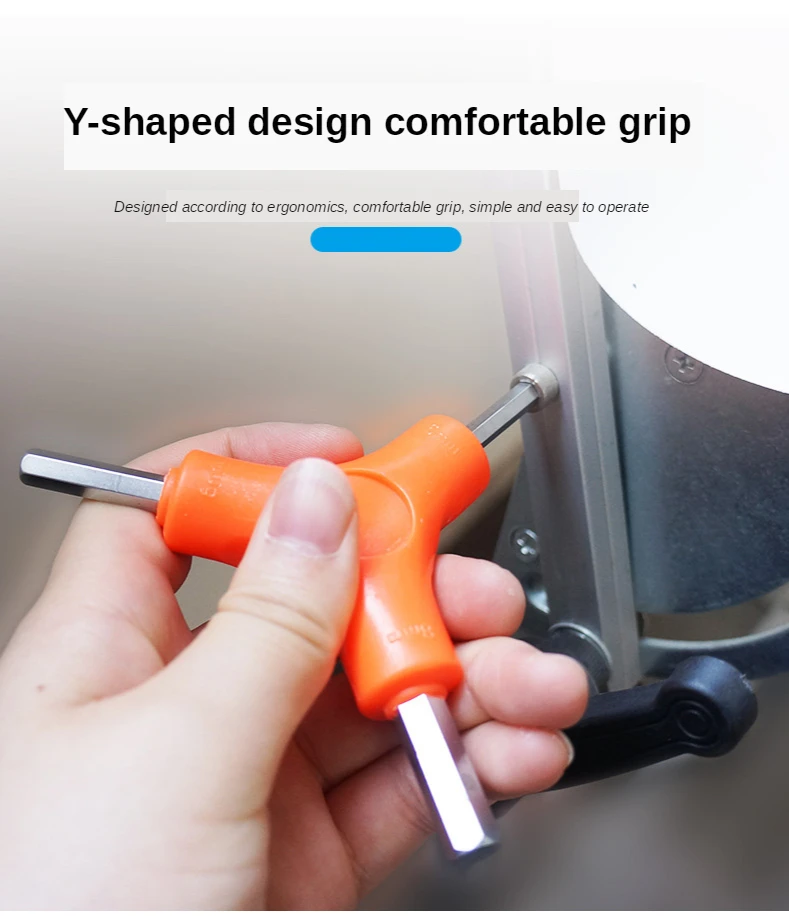 Wholesale Metric 2.5-8mm Standard Allen Wrench Set Hex Key Steel Allen key for Auto Bicycle Repair Bike Tools