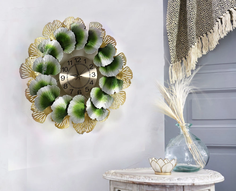 watch wall clocks 2023  interior decoration wall metal wall clocks living room luxury 3D