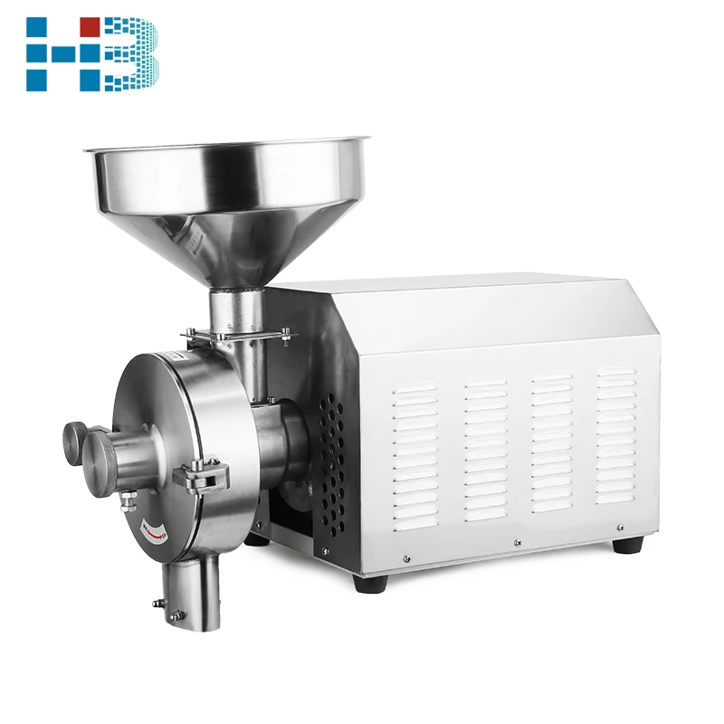 Traditional flour mill for grinding rice barley corns beans and other material universal