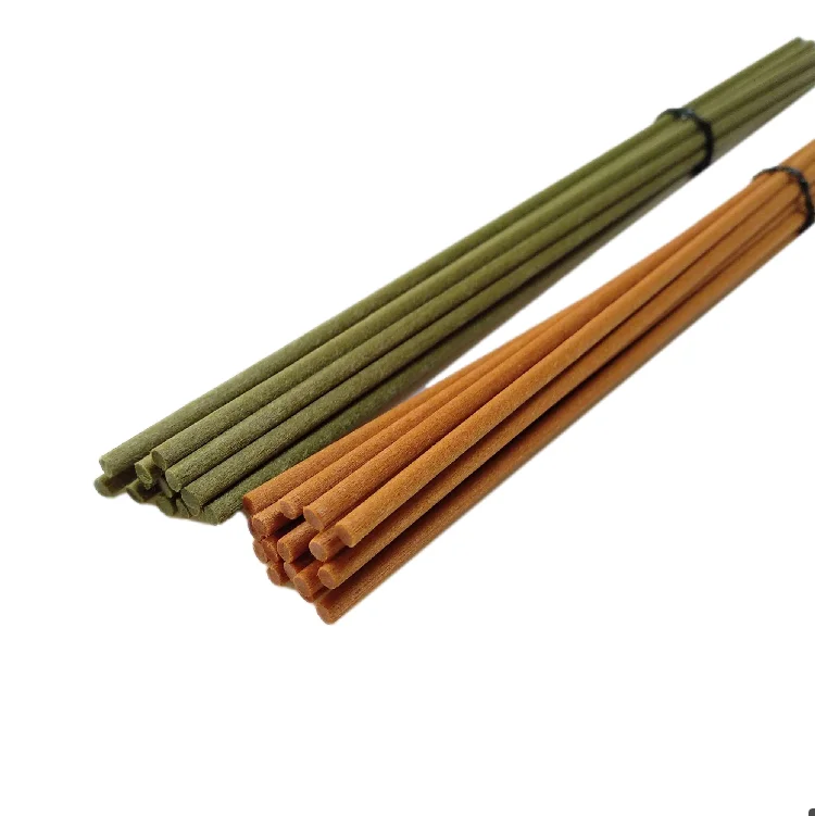 3mm 4mm 5mm 6mm Essential Oil Reed Diffuser Sticks Colorful Fiber Polyester Sticks