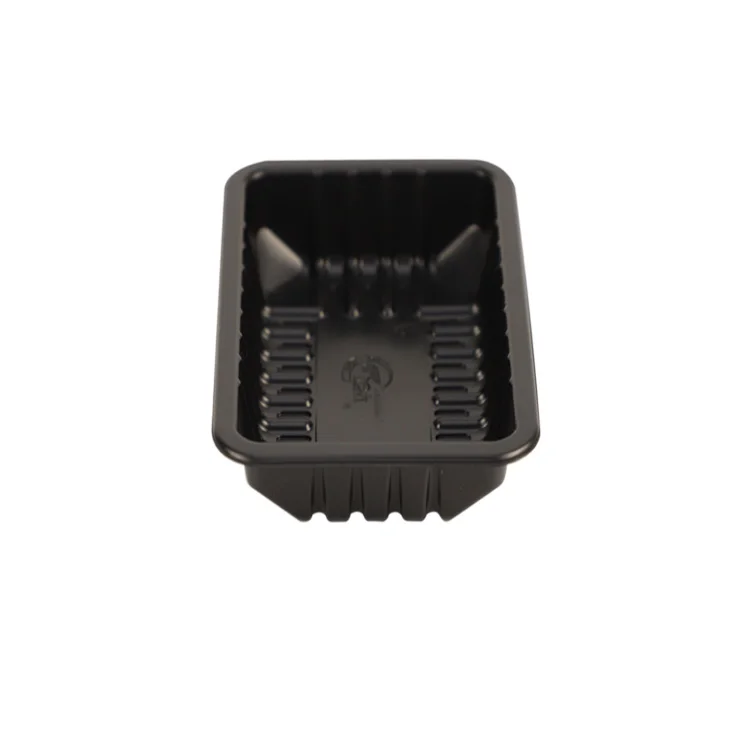 Transparent Commercial Factory Price Meat Display Disposable High Gloss Plastic Food Storage Industry Supermarket Tray