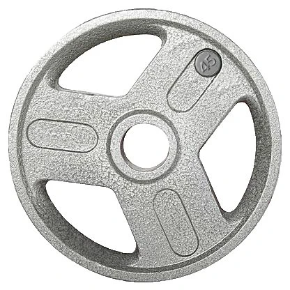 
45LB OLP Cast Iron Barbell weight lifting plates Bumper Plates disc 