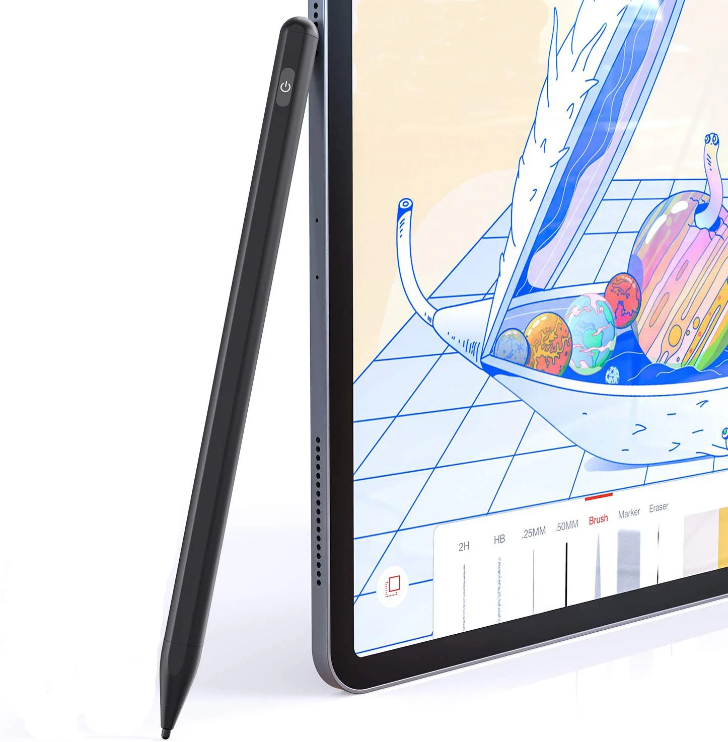 
Universal Smart active drawing pencil touch stylus pen with fine tip for android capacitive screen Smart phone Tablet 