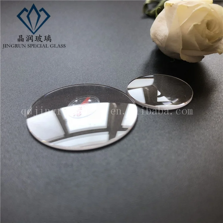 OEM оптовая продажа наручные часы стекло Двойной Купол сапфир минеральный кристалл