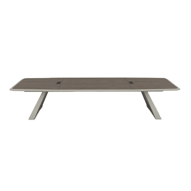 Factory Price High Quality Big Rectangle Customized Modern Boardroom Meeting Table Office Furniture Conference Room Desk
