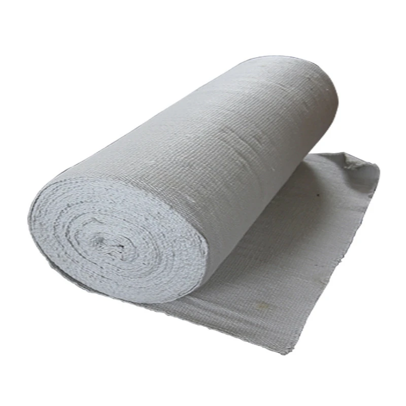 Flue high temperature seal insulation flame retardant fire retardant cloth aluminum silicate ceramic fiber cloth