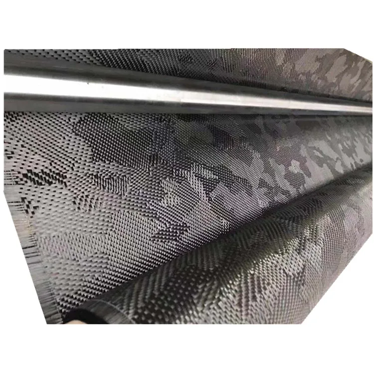 1500D 200gsm yellow carbon aramid fiber fabric