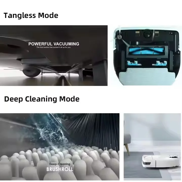 LEGEE D7 Smart Robot Vacuum Cleaner With Laser Navigation System 2700 Pa Suction Mopping Function Control Via App Voice