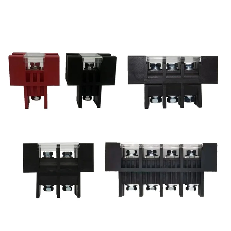 50A 100A 150A 200A Through Wall Mounting Lithium LifePO4 Battery Connector Terminal Screw Copper Connector