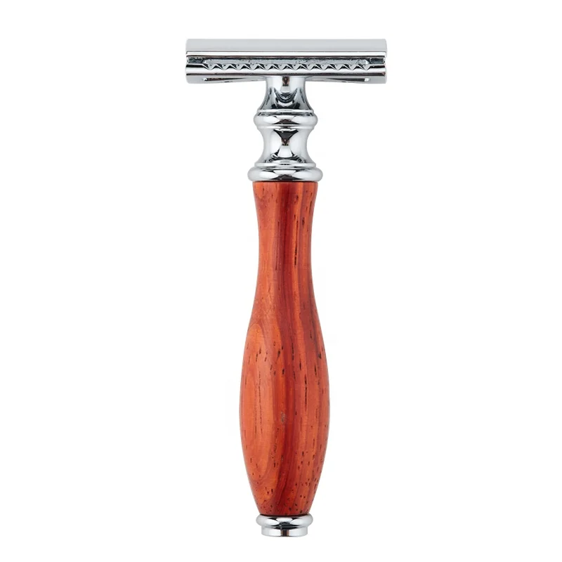 Zero Waste Razor Straight Metal Stainless Steel Double Edge Shaving Safety Razor For Face Navaja De Afeitar