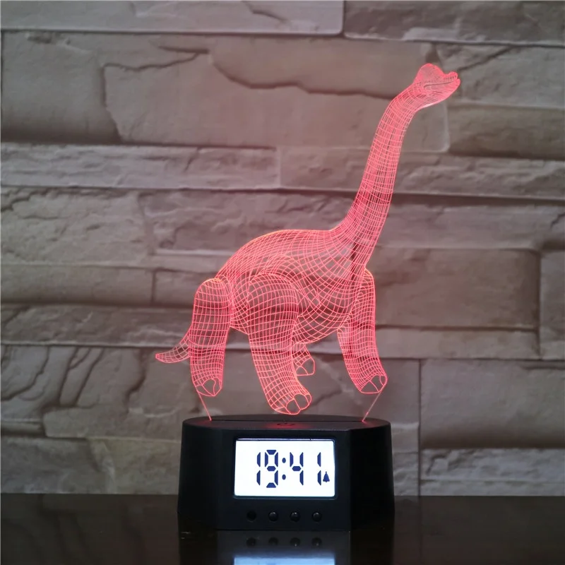 
KS 3D-1031 Creative Decorative Led Touch Sensor 3d Acrylic desk Lamp Dinosaur for kids gift 