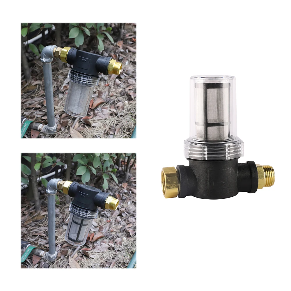 100 Mesh Attachment Pressure Washer Outdoor Gardening Inlet housing water cartridge sediment filter