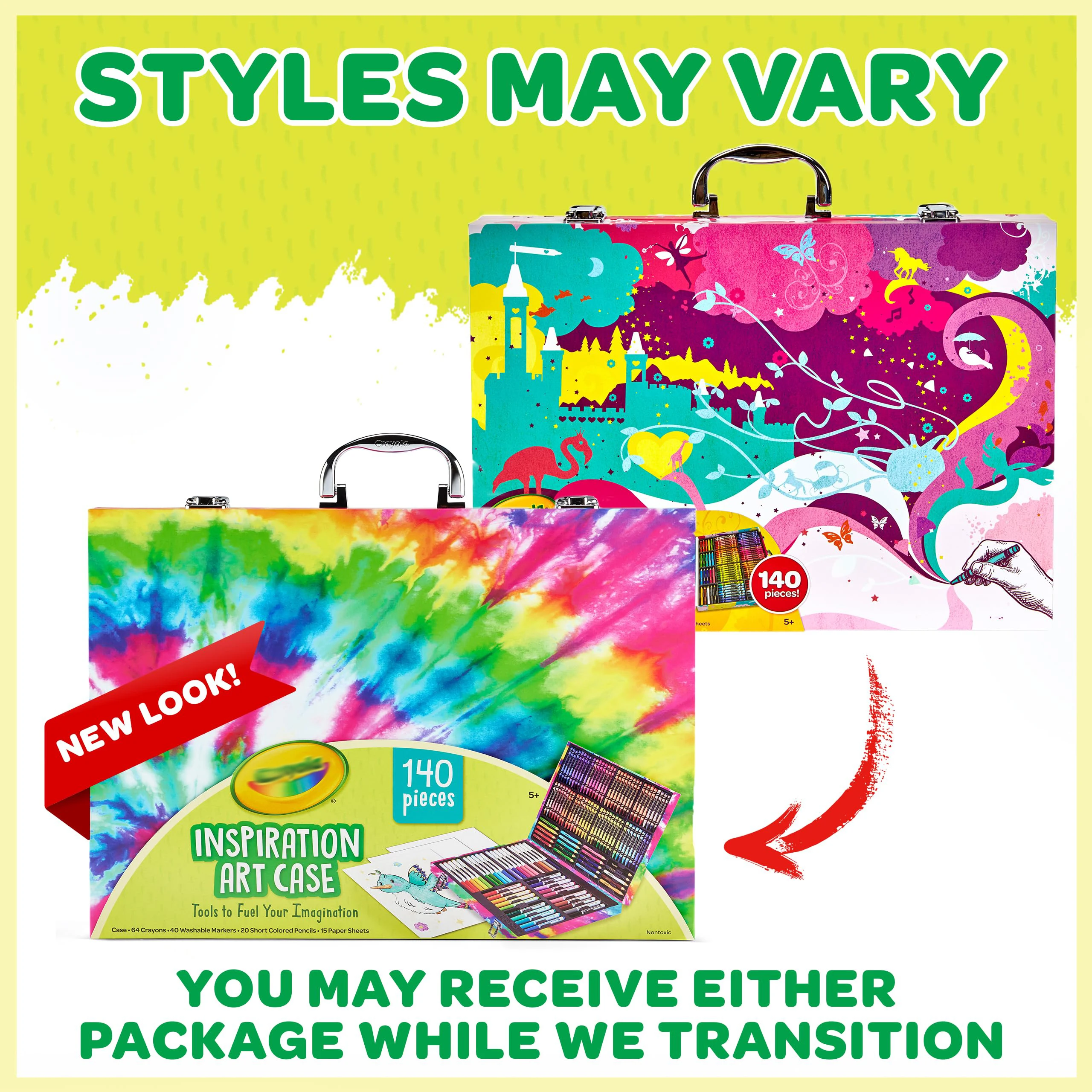 140 pcs professional Non-Toxic drawing painting art stationery kids art sets