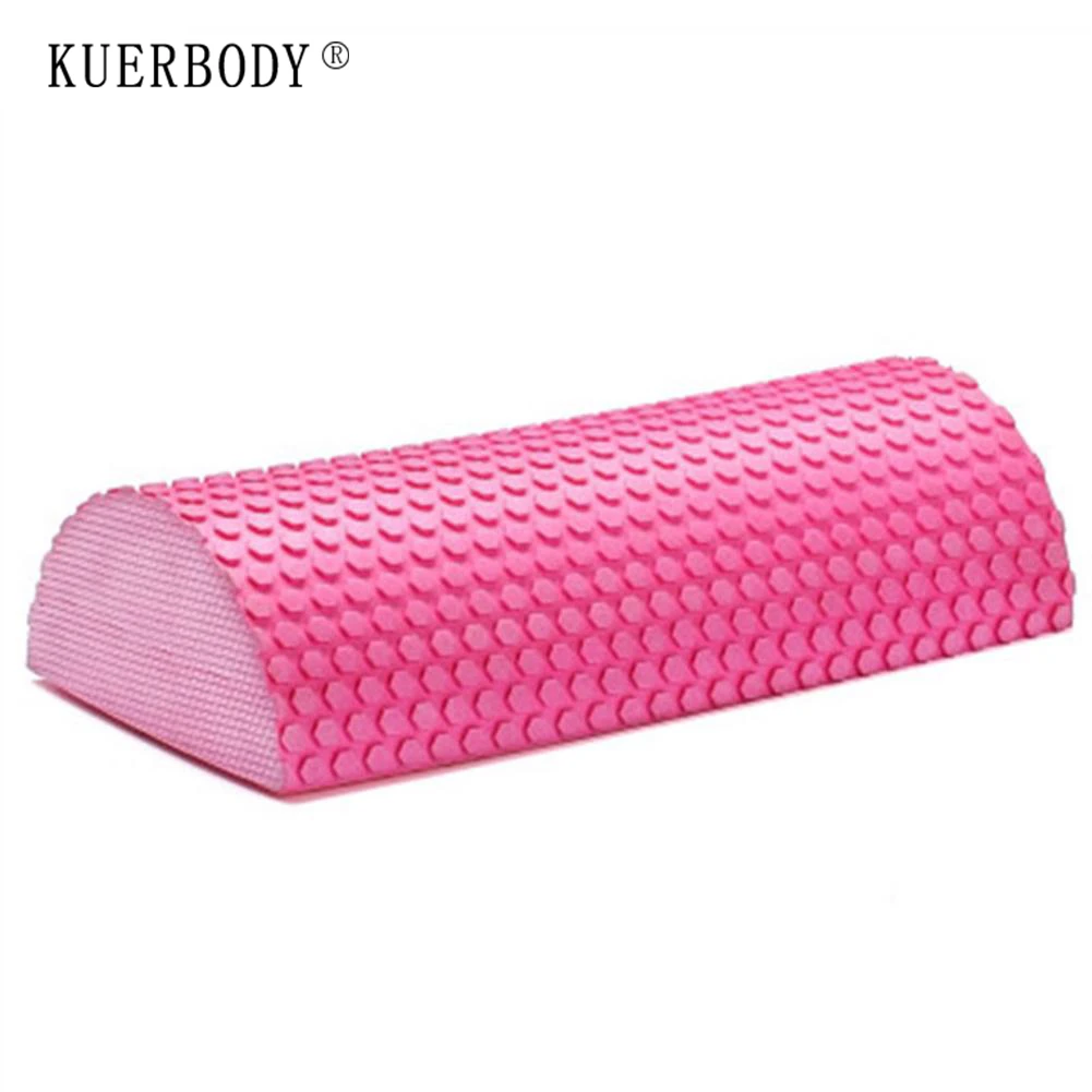
Half Round EVA Massage Foam Roller Yoga Pilates Fitness Equipment Balance Pad Yoga Blocks With Massage Floating Point 