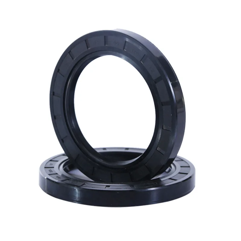 Customizable Automotive NBR Material Brown TC TG4 Rubber Oil Seal High Pressure Mechanical Hydraulic Seal FKM & PTFE Material