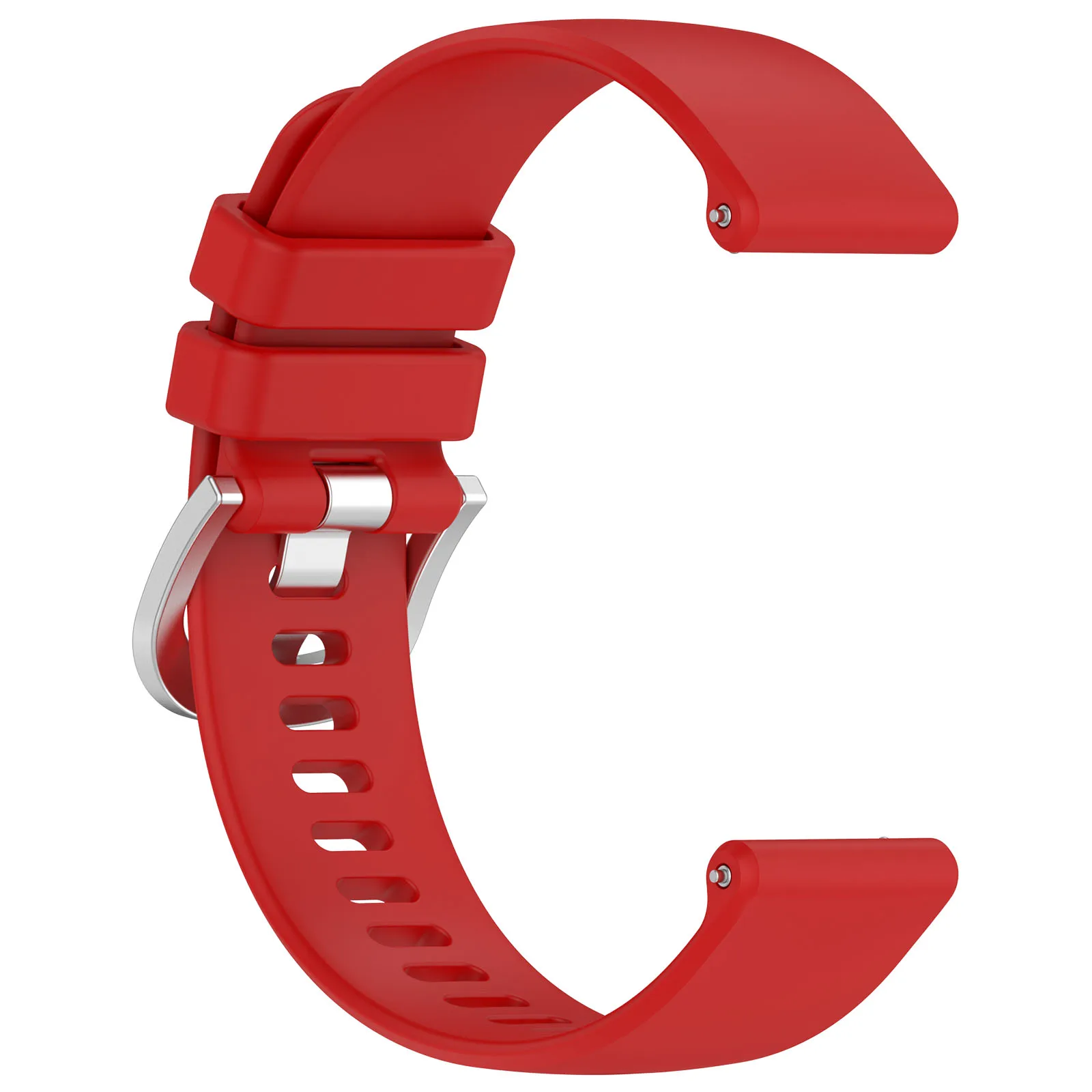 Eraysun Colorful Liquid Silicone Strap Steel Buckle Soft Rubber Waterproof Fashion Smart Watch Band For Garmin vivoactive5