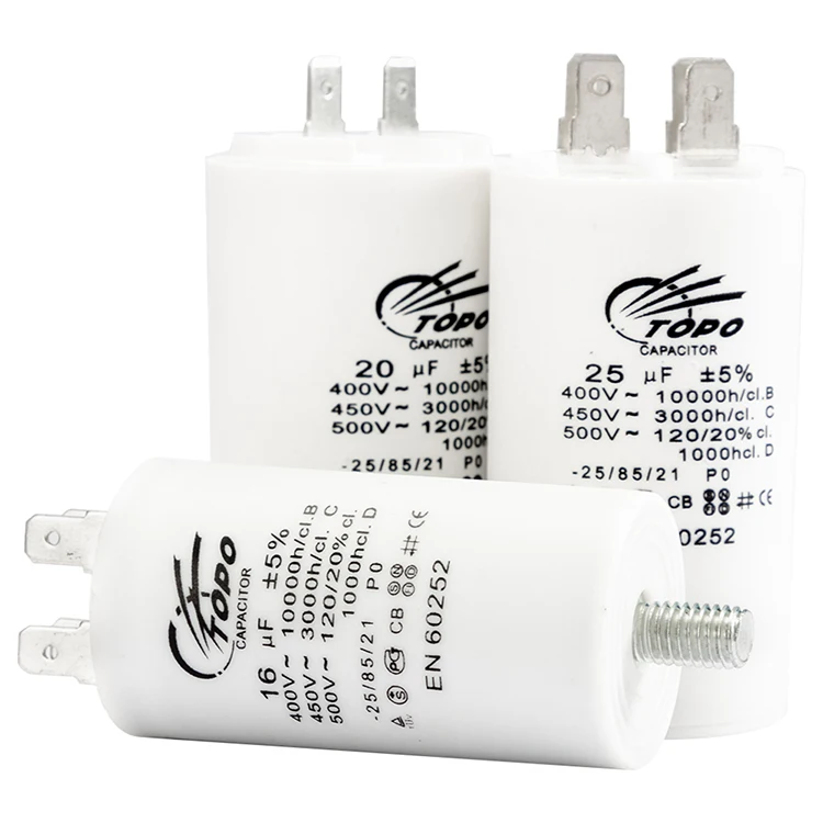 Конденсатор cbb60 20 мкФ 450vac 50/60hz