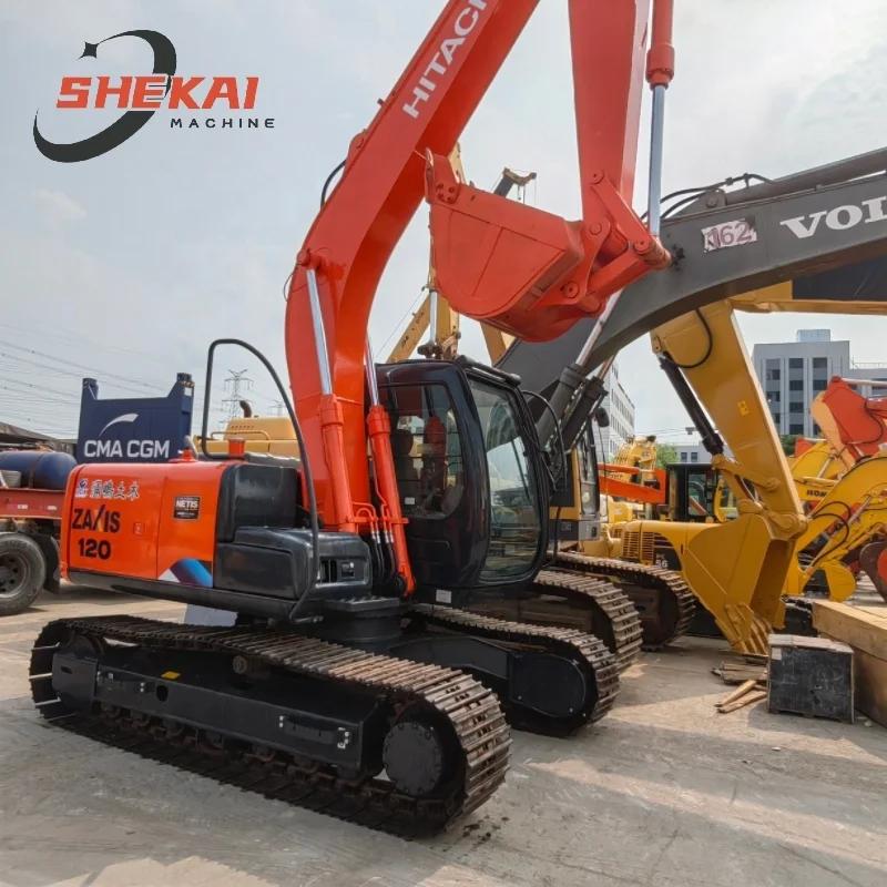 used excavator original japan brand hitachi excavator ZAXIS120 used mini excavator